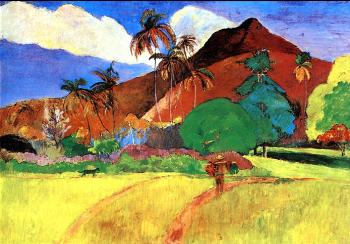 保羅 高更 Tahitian Landscape